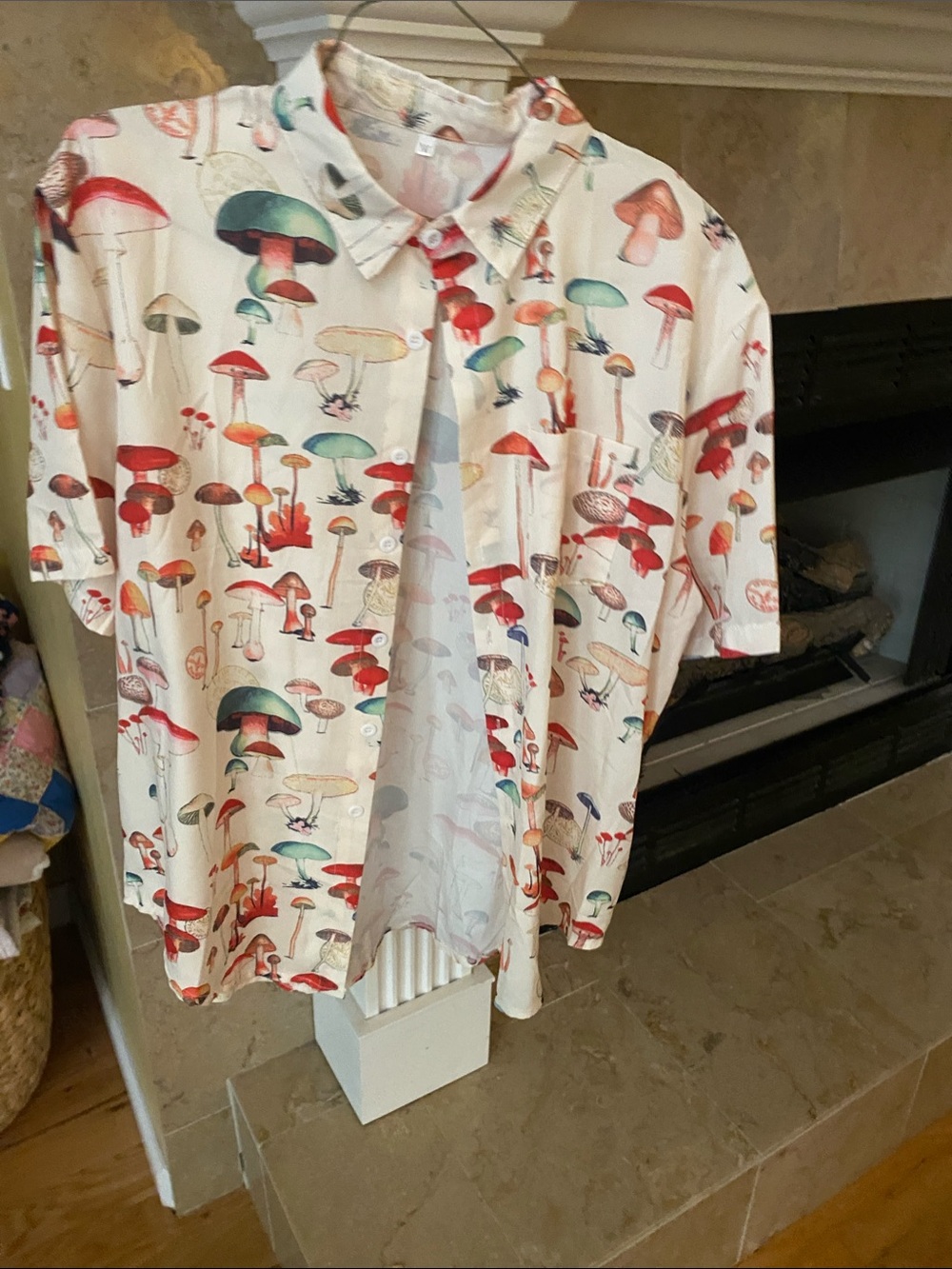 Mens mushroom shirt